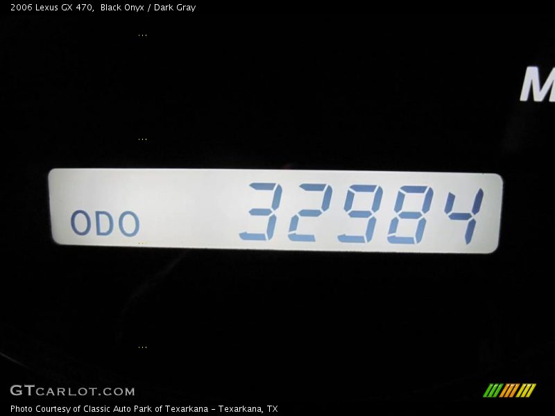 Black Onyx / Dark Gray 2006 Lexus GX 470