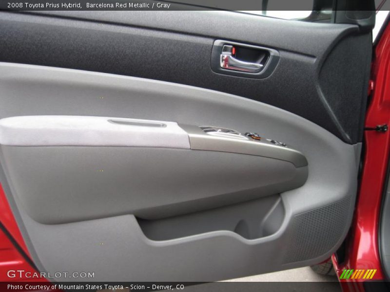 Barcelona Red Metallic / Gray 2008 Toyota Prius Hybrid