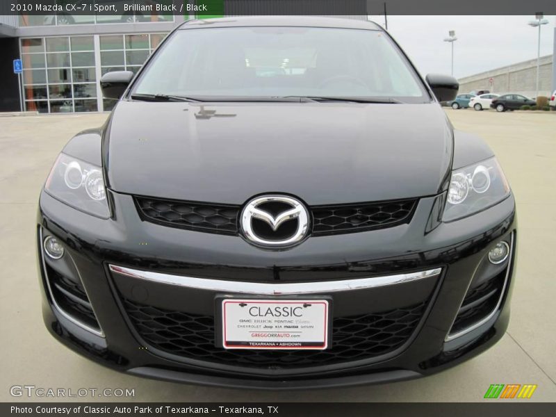 Brilliant Black / Black 2010 Mazda CX-7 i Sport