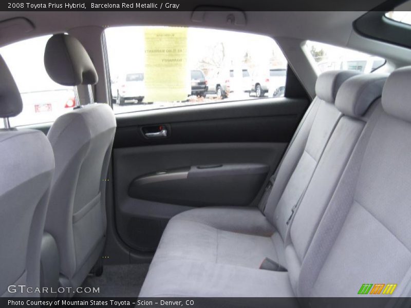 Barcelona Red Metallic / Gray 2008 Toyota Prius Hybrid