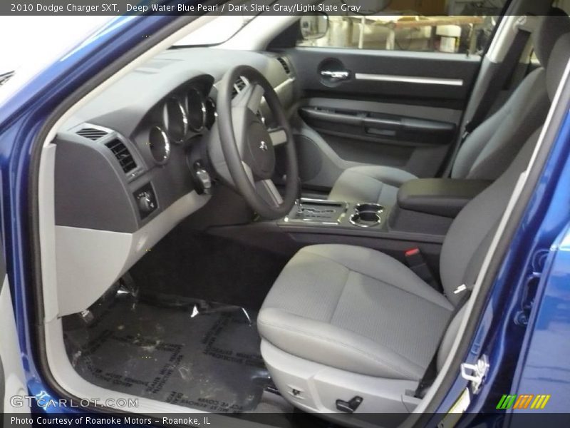 Deep Water Blue Pearl / Dark Slate Gray/Light Slate Gray 2010 Dodge Charger SXT