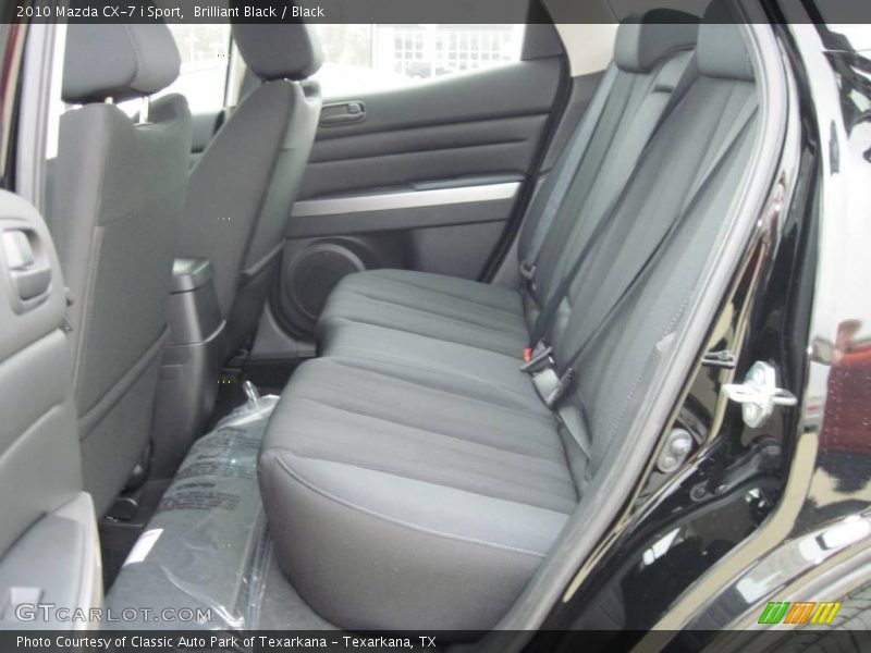 Brilliant Black / Black 2010 Mazda CX-7 i Sport