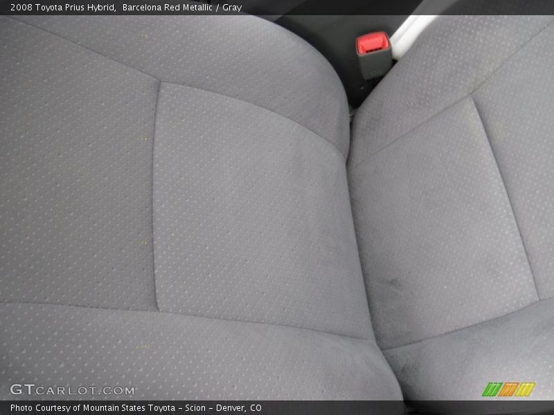 Barcelona Red Metallic / Gray 2008 Toyota Prius Hybrid