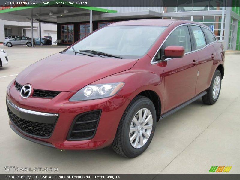 Copper Red / Sand 2010 Mazda CX-7 i Sport