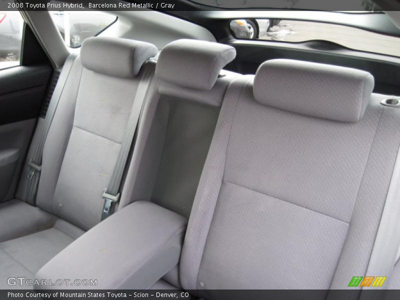 Barcelona Red Metallic / Gray 2008 Toyota Prius Hybrid
