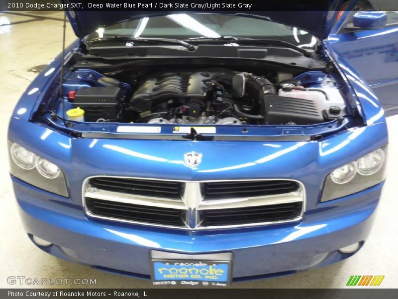Deep Water Blue Pearl / Dark Slate Gray/Light Slate Gray 2010 Dodge Charger SXT