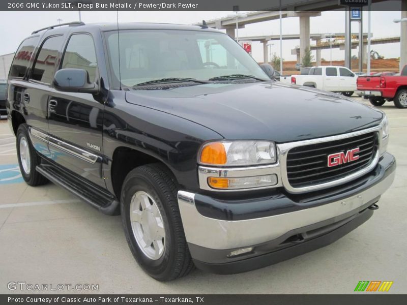 Deep Blue Metallic / Pewter/Dark Pewter 2006 GMC Yukon SLT