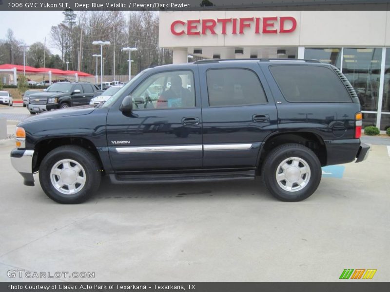 Deep Blue Metallic / Pewter/Dark Pewter 2006 GMC Yukon SLT
