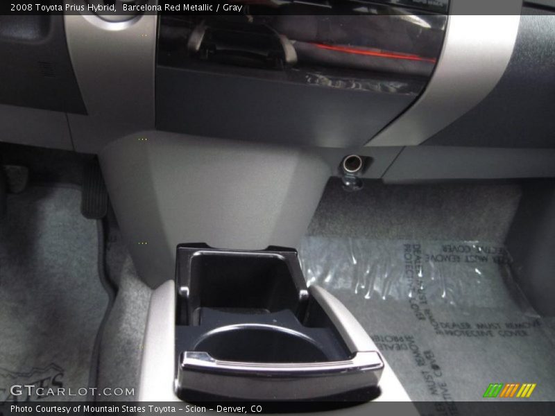 Barcelona Red Metallic / Gray 2008 Toyota Prius Hybrid