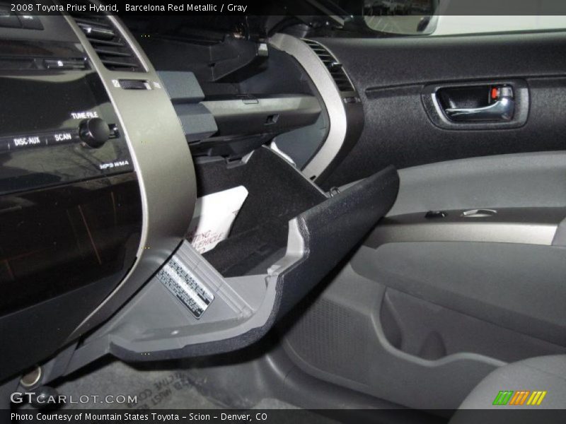 Barcelona Red Metallic / Gray 2008 Toyota Prius Hybrid