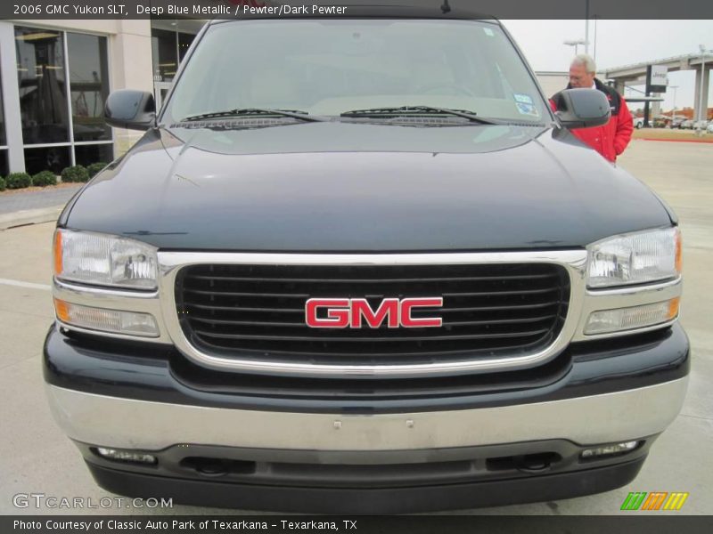 Deep Blue Metallic / Pewter/Dark Pewter 2006 GMC Yukon SLT