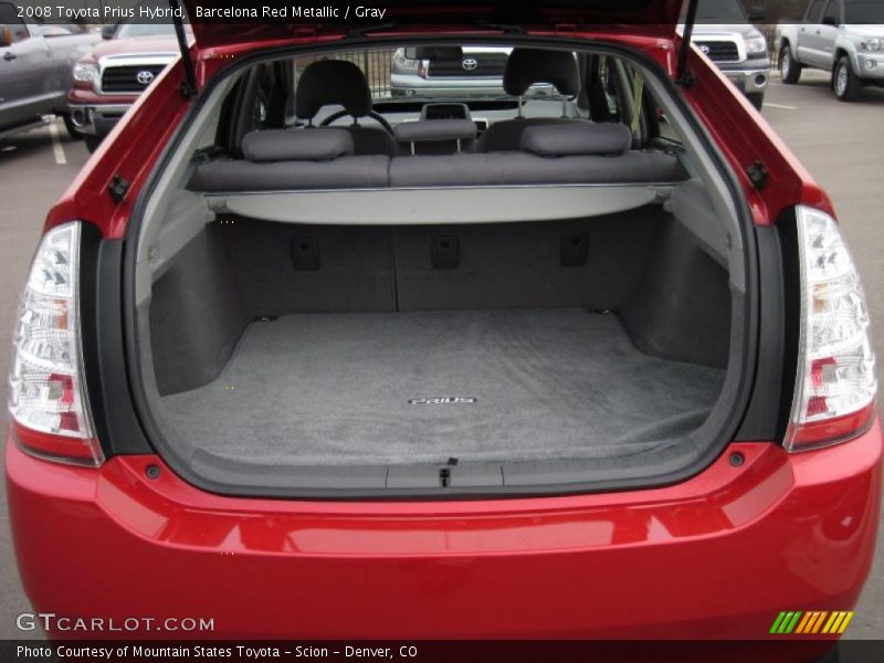 Barcelona Red Metallic / Gray 2008 Toyota Prius Hybrid