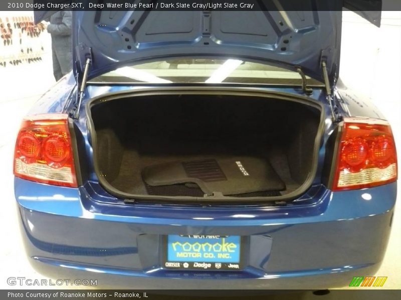 Deep Water Blue Pearl / Dark Slate Gray/Light Slate Gray 2010 Dodge Charger SXT