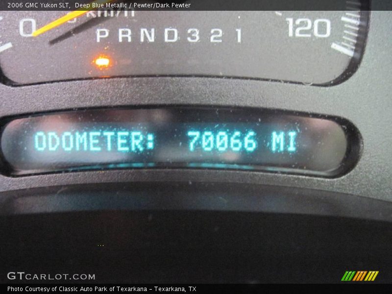 Deep Blue Metallic / Pewter/Dark Pewter 2006 GMC Yukon SLT