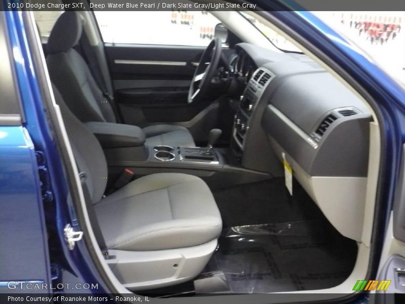 Deep Water Blue Pearl / Dark Slate Gray/Light Slate Gray 2010 Dodge Charger SXT
