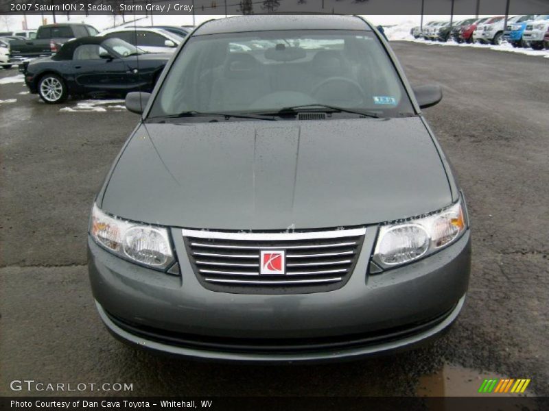 Storm Gray / Gray 2007 Saturn ION 2 Sedan