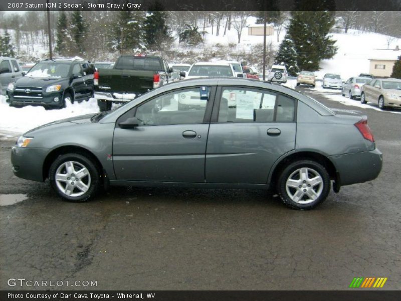 Storm Gray / Gray 2007 Saturn ION 2 Sedan