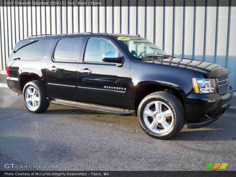 Black / Ebony 2007 Chevrolet Suburban 1500 LTZ 4x4