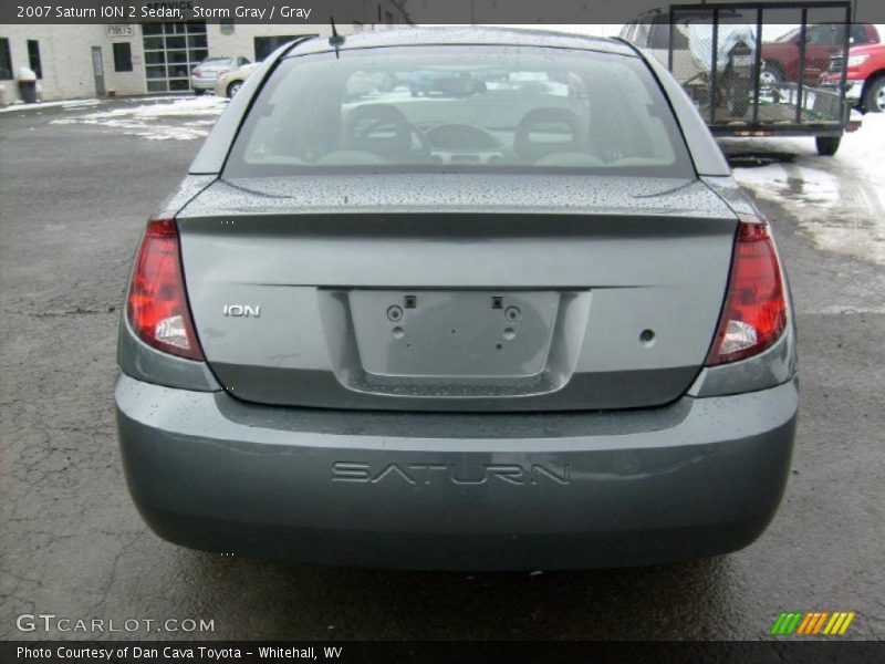 Storm Gray / Gray 2007 Saturn ION 2 Sedan
