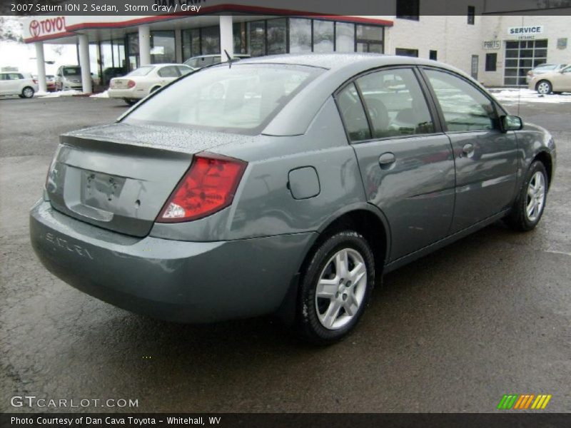 Storm Gray / Gray 2007 Saturn ION 2 Sedan