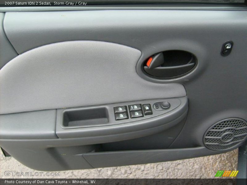 Storm Gray / Gray 2007 Saturn ION 2 Sedan