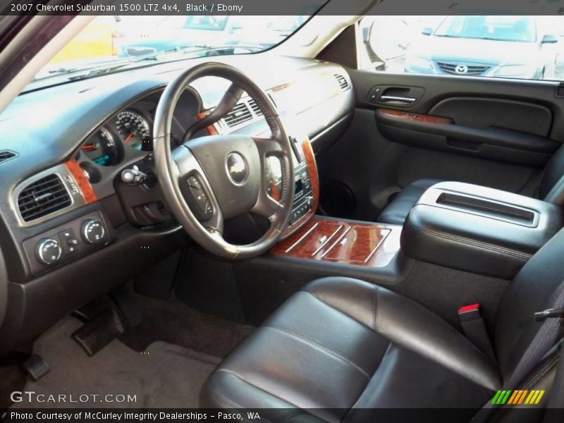 Black / Ebony 2007 Chevrolet Suburban 1500 LTZ 4x4