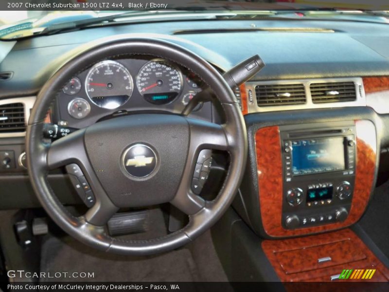 Black / Ebony 2007 Chevrolet Suburban 1500 LTZ 4x4