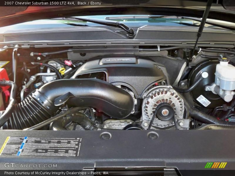 Black / Ebony 2007 Chevrolet Suburban 1500 LTZ 4x4