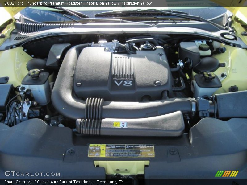 Inspiration Yellow / Inspiration Yellow 2002 Ford Thunderbird Premium Roadster