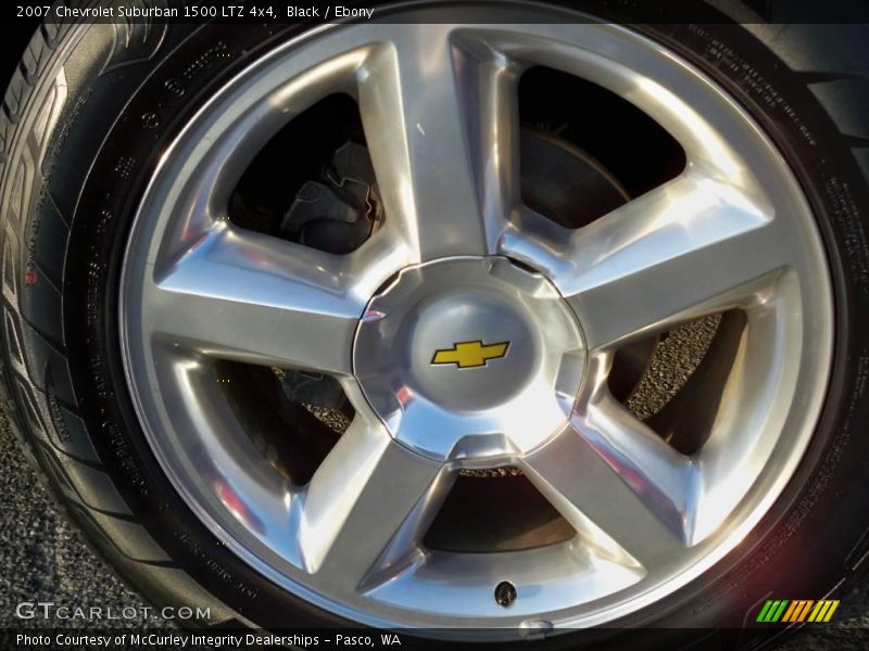 Black / Ebony 2007 Chevrolet Suburban 1500 LTZ 4x4