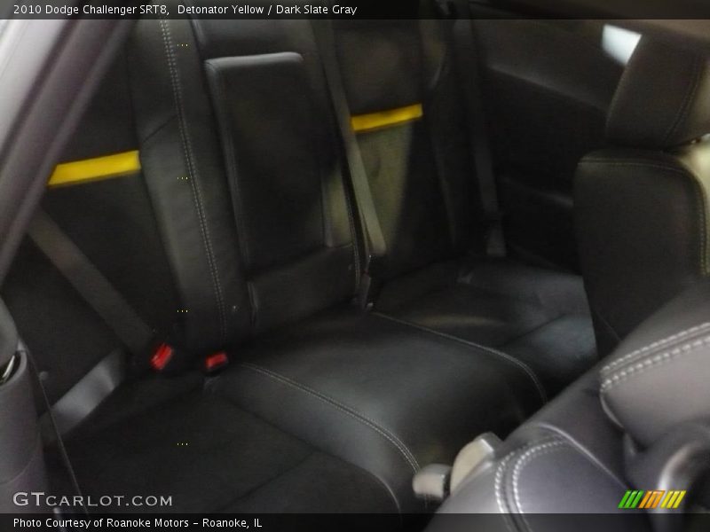 Detonator Yellow / Dark Slate Gray 2010 Dodge Challenger SRT8