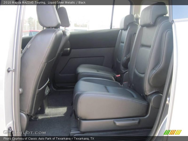 Liquid Silver Metallic / Black 2010 Mazda MAZDA5 Touring