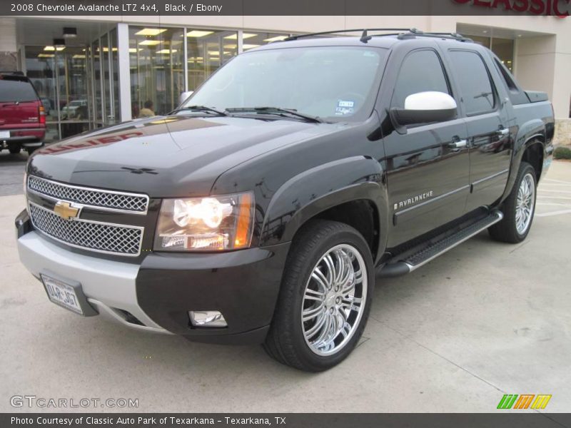 Black / Ebony 2008 Chevrolet Avalanche LTZ 4x4