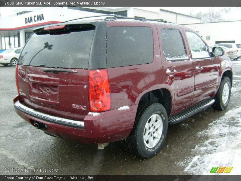 Sonoma Red Metallic / Ebony 2008 GMC Yukon SLE 4x4