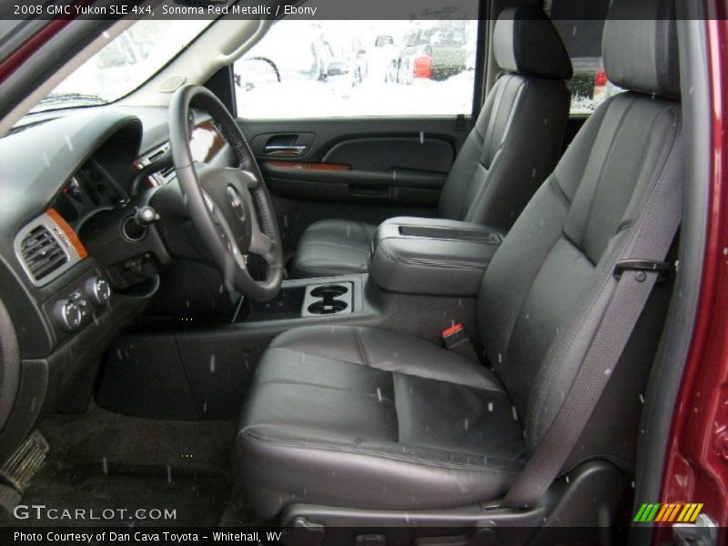 Sonoma Red Metallic / Ebony 2008 GMC Yukon SLE 4x4