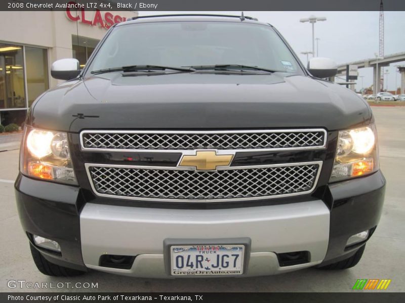 Black / Ebony 2008 Chevrolet Avalanche LTZ 4x4