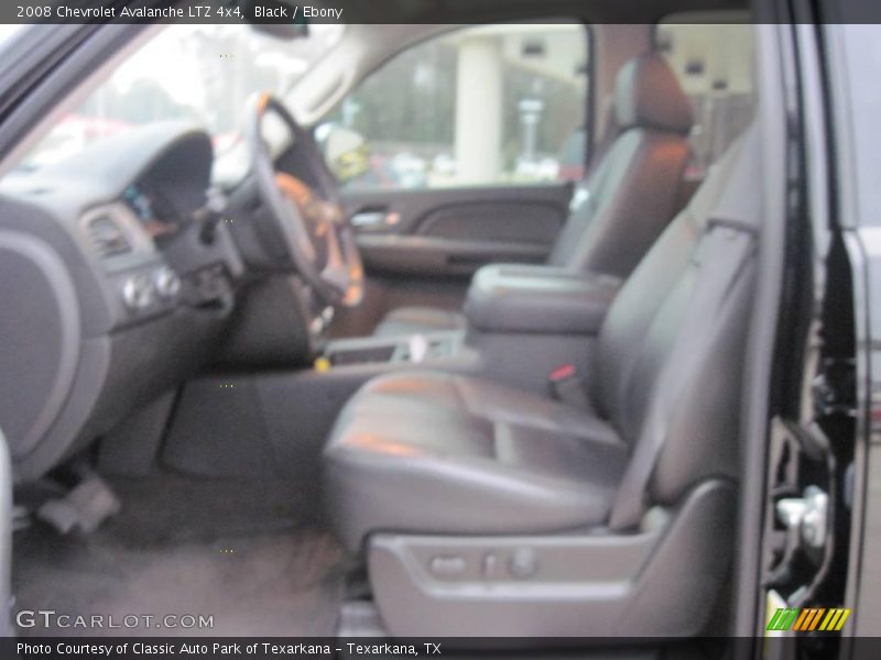 Black / Ebony 2008 Chevrolet Avalanche LTZ 4x4