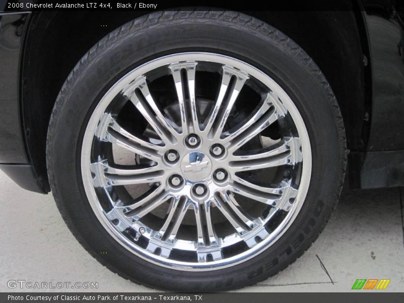 Black / Ebony 2008 Chevrolet Avalanche LTZ 4x4