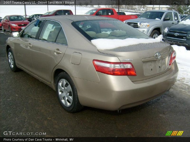 Desert Sand Mica / Bisque 2007 Toyota Camry LE