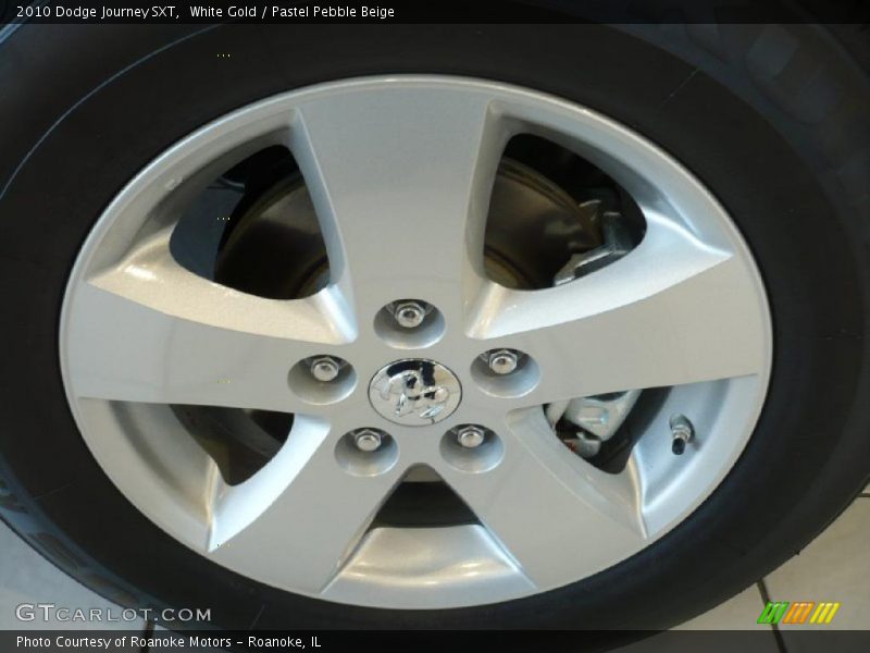 White Gold / Pastel Pebble Beige 2010 Dodge Journey SXT
