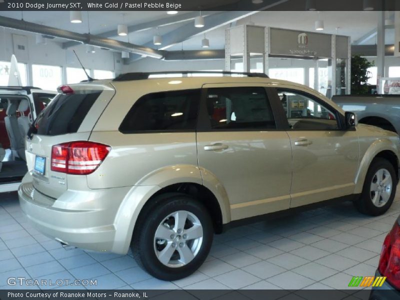 White Gold / Pastel Pebble Beige 2010 Dodge Journey SXT