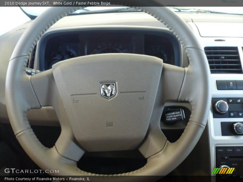 White Gold / Pastel Pebble Beige 2010 Dodge Journey SXT