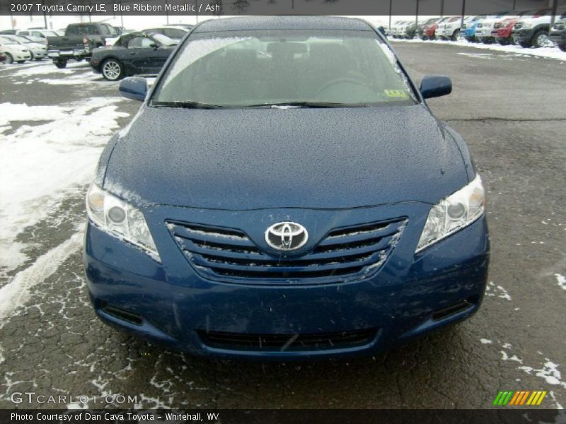 Blue Ribbon Metallic / Ash 2007 Toyota Camry LE