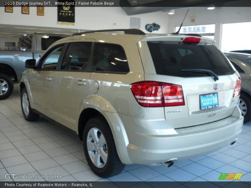 White Gold / Pastel Pebble Beige 2010 Dodge Journey SXT