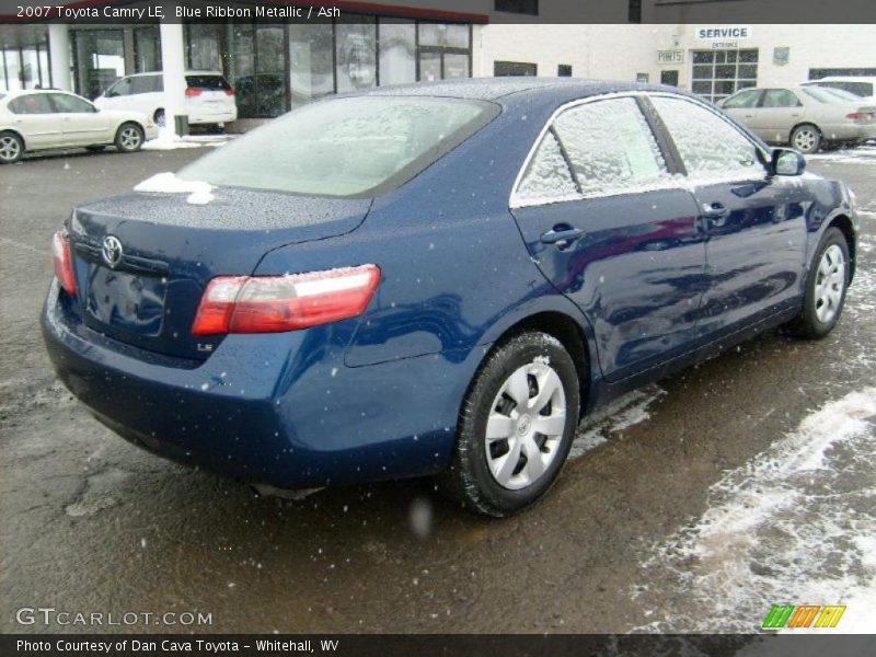 Blue Ribbon Metallic / Ash 2007 Toyota Camry LE