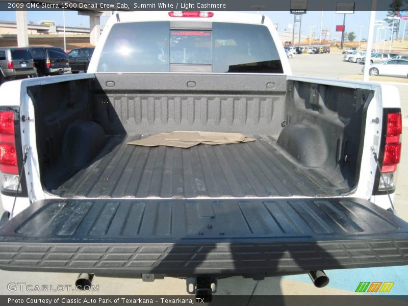 Summit White / Light Cashmere 2009 GMC Sierra 1500 Denali Crew Cab