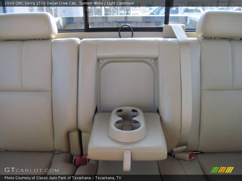 Summit White / Light Cashmere 2009 GMC Sierra 1500 Denali Crew Cab