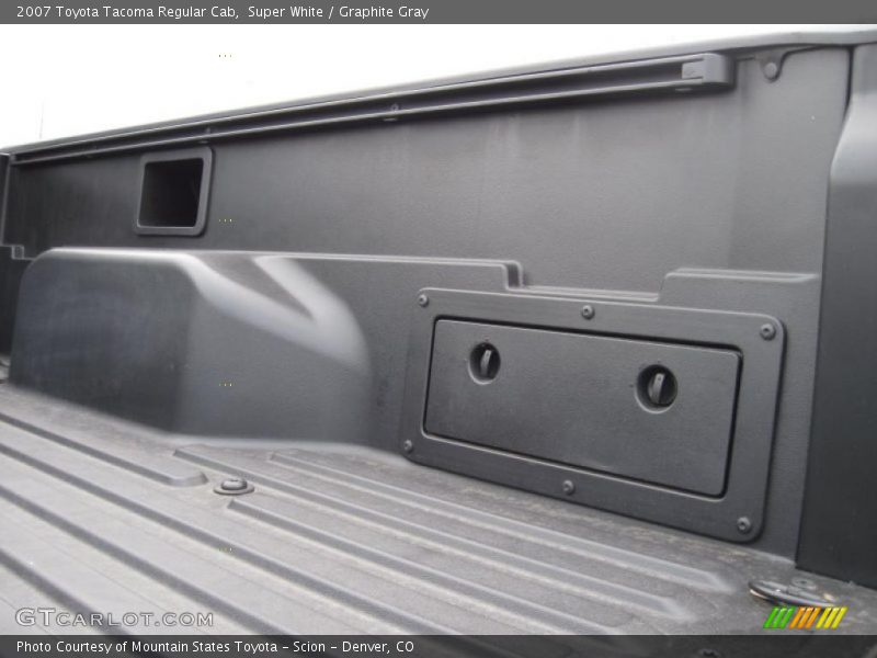 Super White / Graphite Gray 2007 Toyota Tacoma Regular Cab