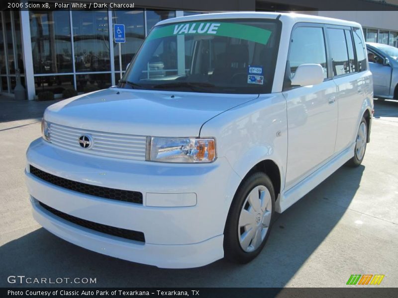 Polar White / Dark Charcoal 2006 Scion xB