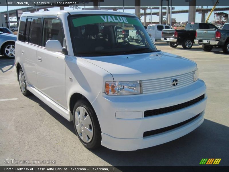 Polar White / Dark Charcoal 2006 Scion xB